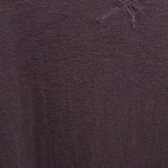 American Eagle 3/4 Sleeve Purple Top - Picture 4 of 4